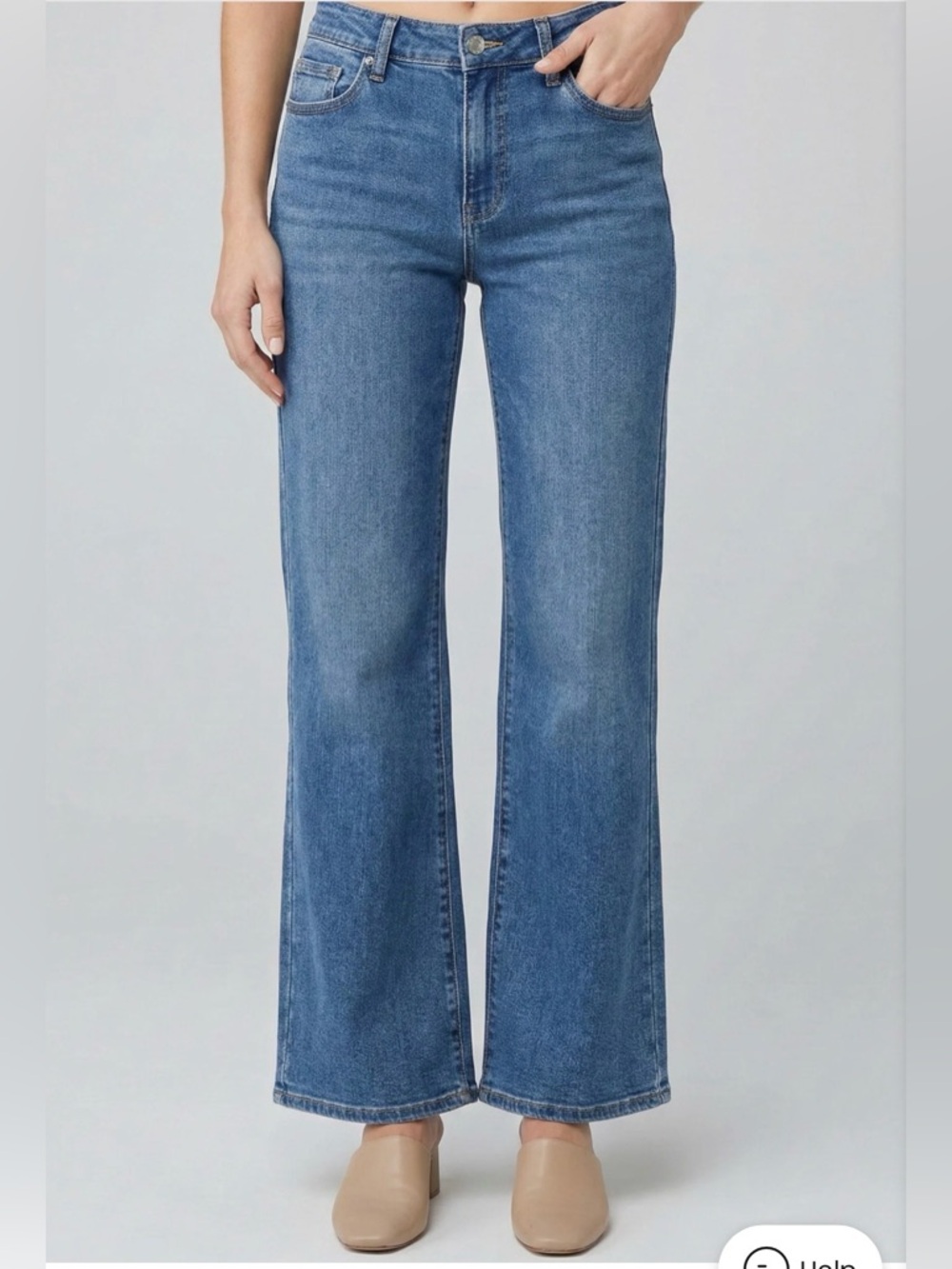 NWT JEANS HIGH-RISE WIDE LEG-4